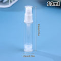 5 10 Mini Portable Vacuum Press Bottle Empty Liquid Lotion Spray Qme 10ml spray bottle