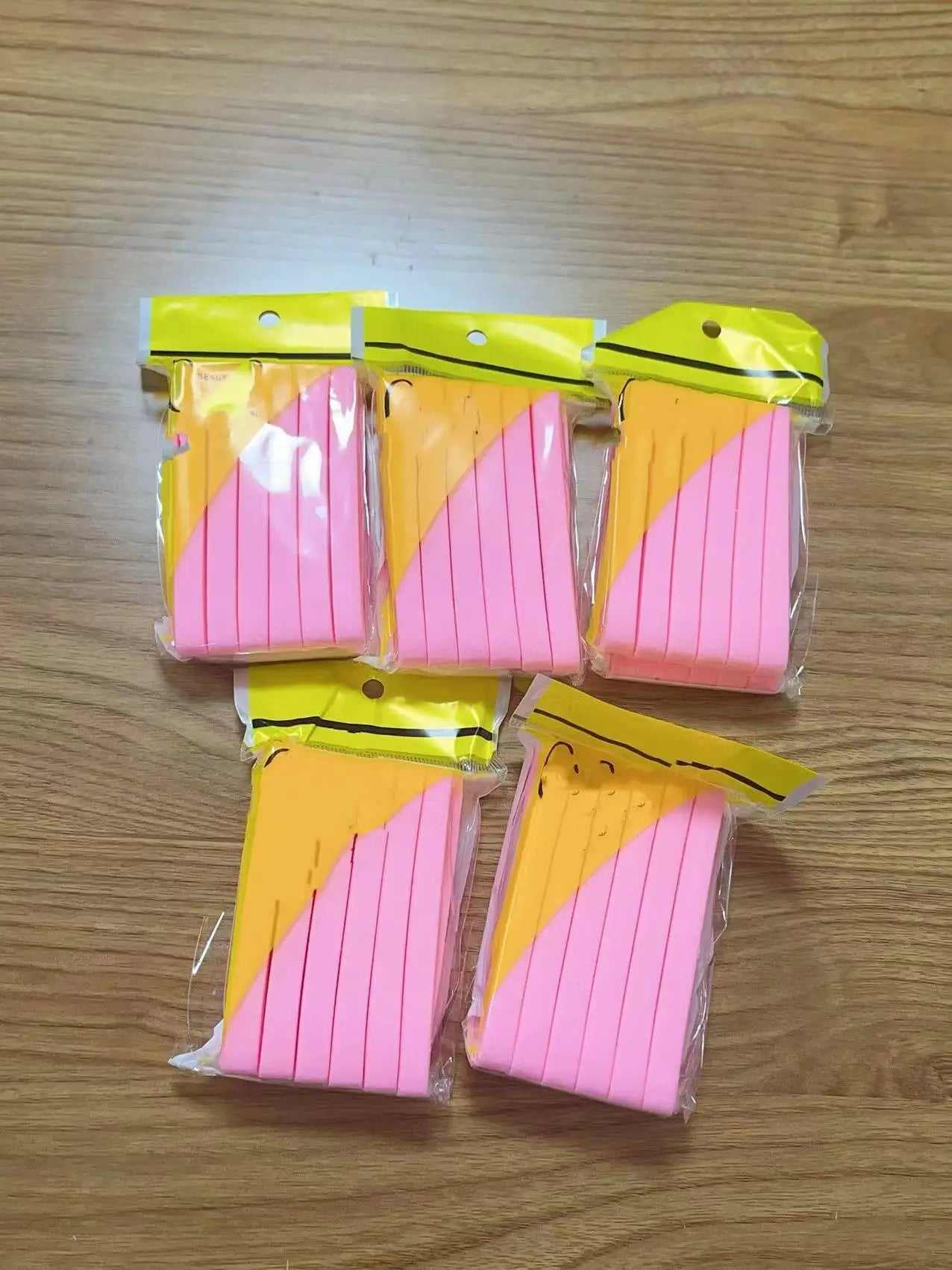 Compressed Round Facial Cleansing Sponges Cleaning Brushes Cleanse Qme pink 5 bags