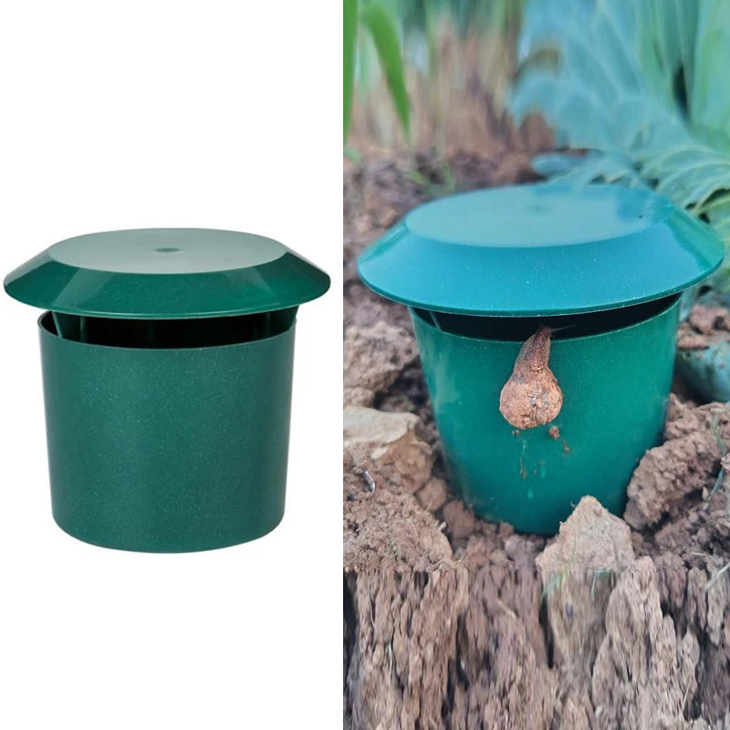 Eco-friendly Snail Cage Slug House Snail Trap Catcher Pests Reject Gintrap Tools Pest Repeller Household Garden Farm Protector Qme