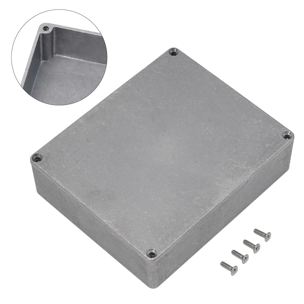 1PCS Effect Aluminum Box Metal Electric Case Instrument Enclosure Project Box 1590 Series 1590A 1590B 1590BB 1590XX 1590DD Qme