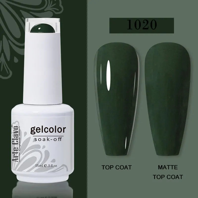 Arte Clavo Red Series Nail Polish Party Colors Gel Varnishes All