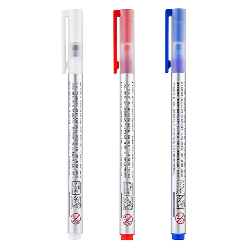 12 Pieces Heat Erasable Fabric Markers Pens Set for Sewing DIY Dressmaking Tailors Chalk Accessories Qme