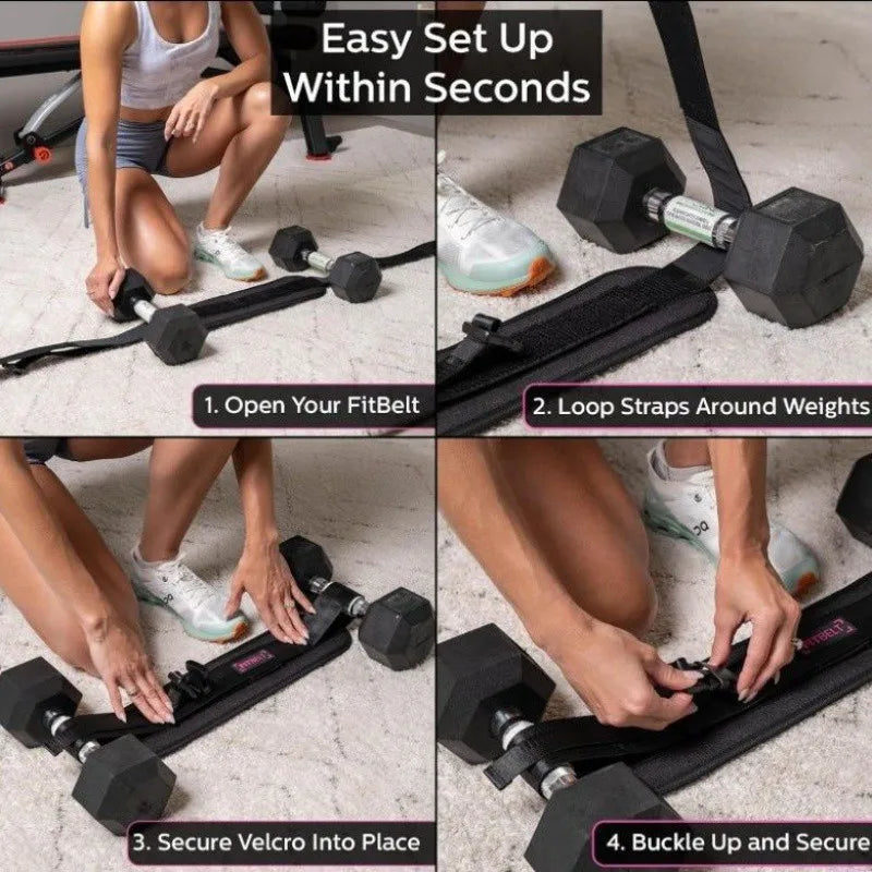 Professional Hip Thrust Belt Non-slip Weighted Training Glute Bridge Qme