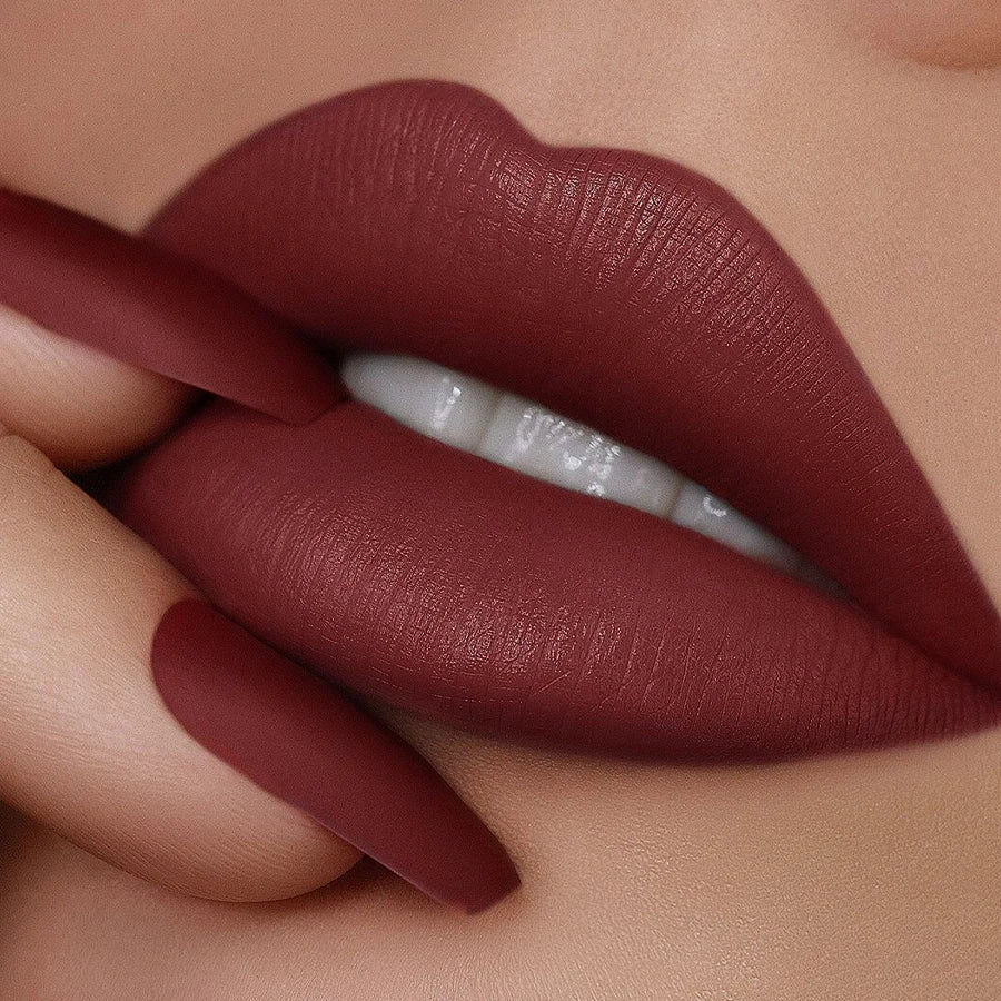 Professional Lipstick Waterproof Lips Makeup Long Lasting Pigment Qme