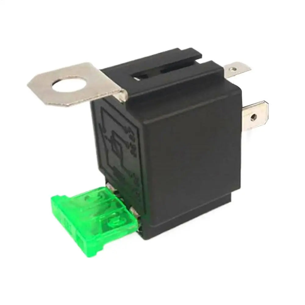Automotive Relay Holder Tester 12v/24v Waterproof 4pin 30a Waterproof Conversion Start Dc Relay for Truck Van Motorcycle Qme 24V 4PIN