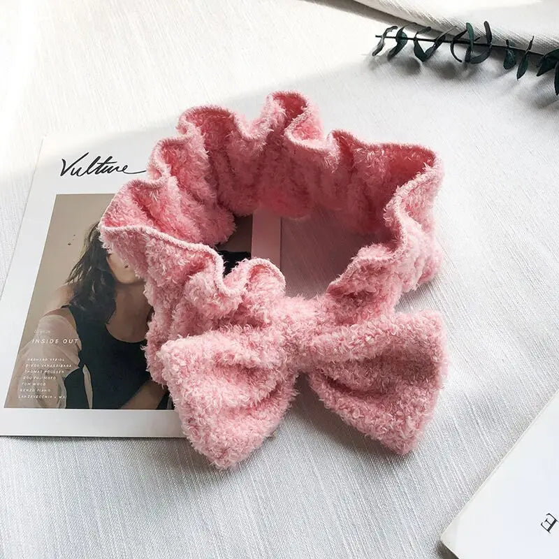 Hair Band Face Washing Makeup Mask Special Anti-skid Head Headband No Qme Pink
