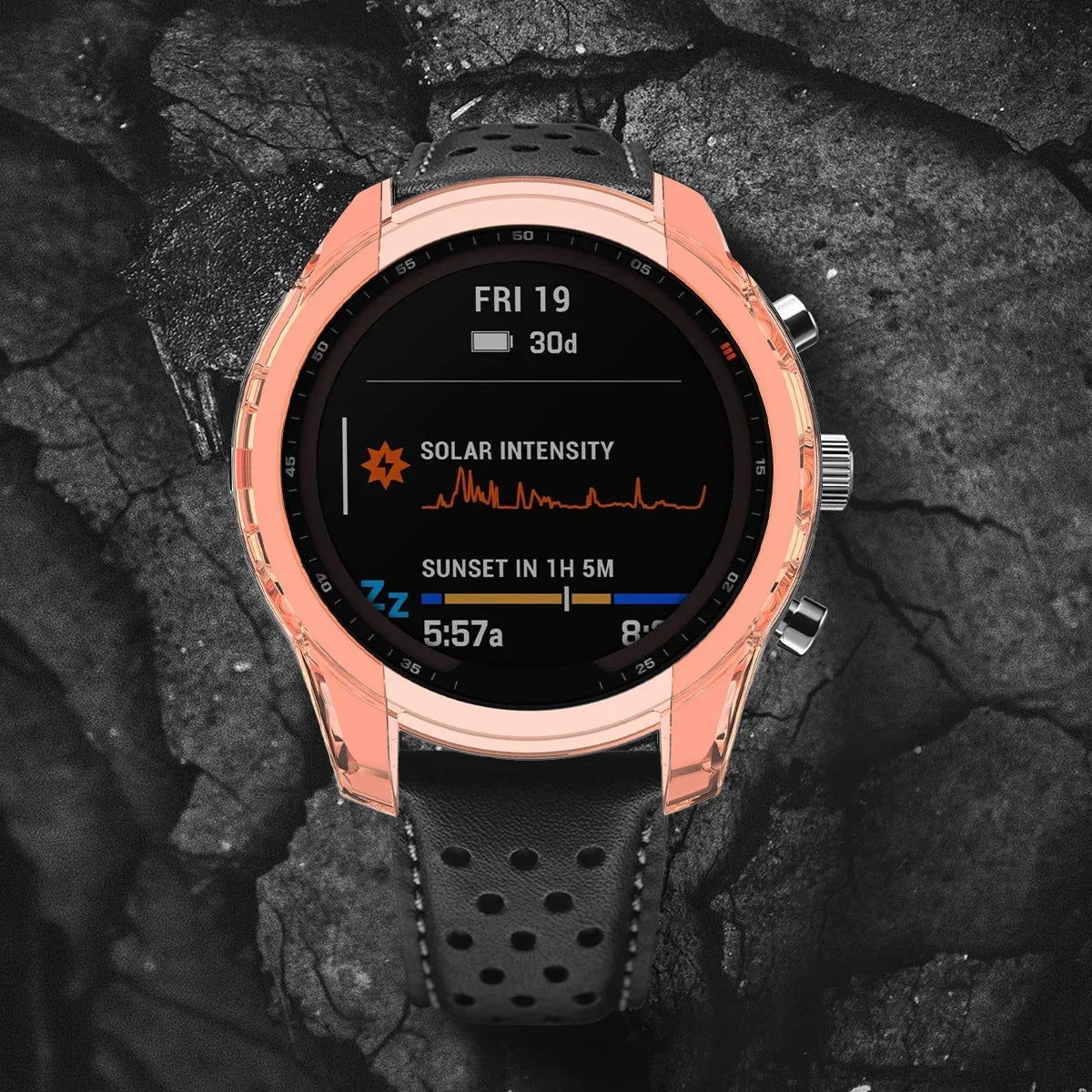 Soft TPU Protector Case for Garmin Fenix 7 7S 7X Pro 6 6S 6X Pro 5 5S 5X Plus Transparent Protective Case for Garmin watch Slim Qme