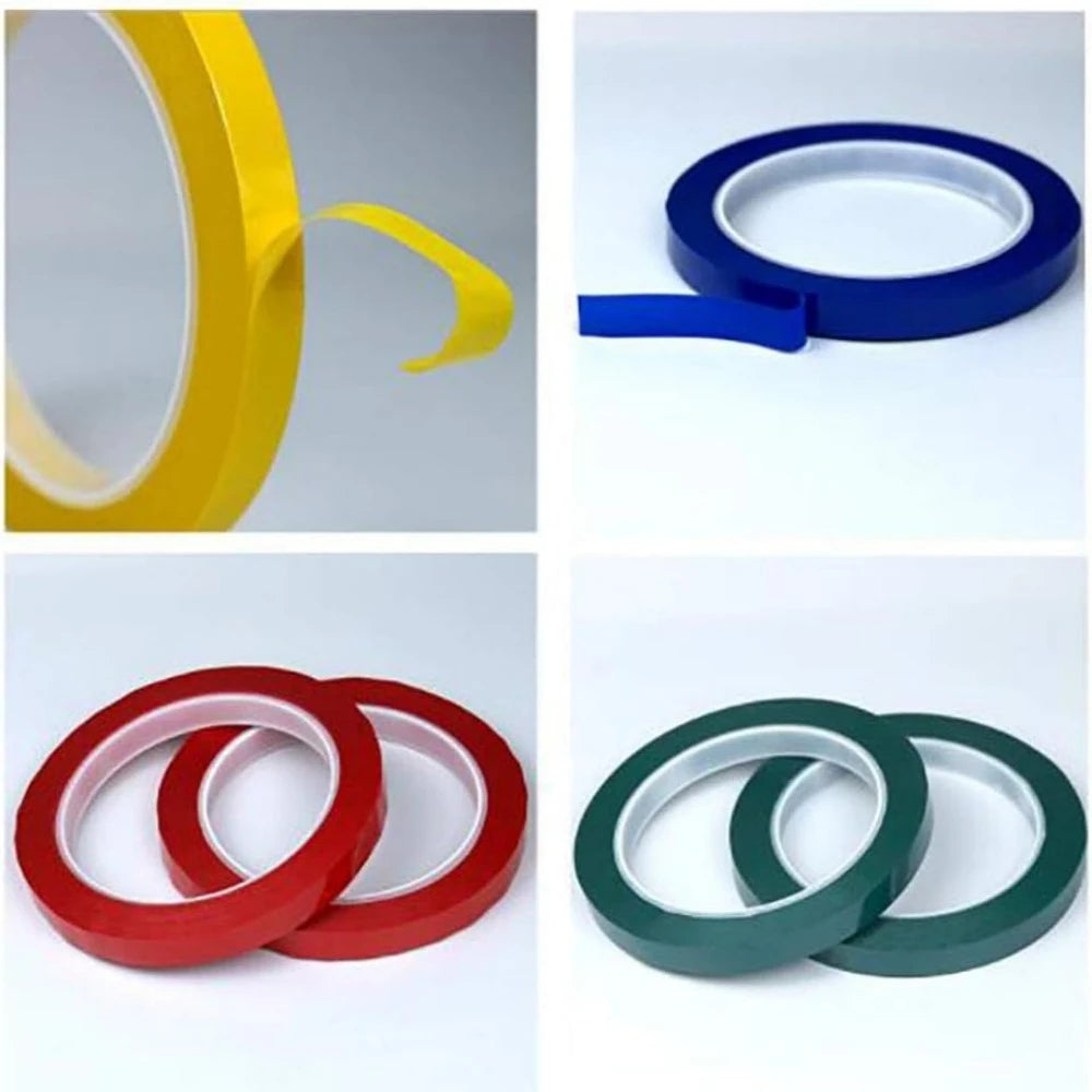 Multi Color PET Desktop Positioning Tape 5S Management Identification Tape For Office Workshop Floor Wall Marking Line Tape Qme