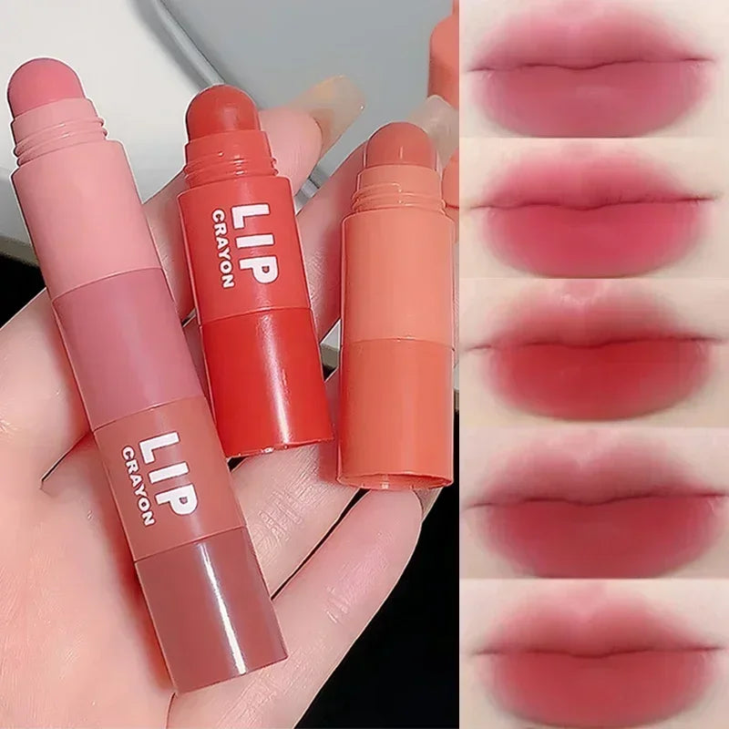Lipstick Lip Gloss 4 Colors 1 Matte Velvet Pen Lipliner Waterproof Qme