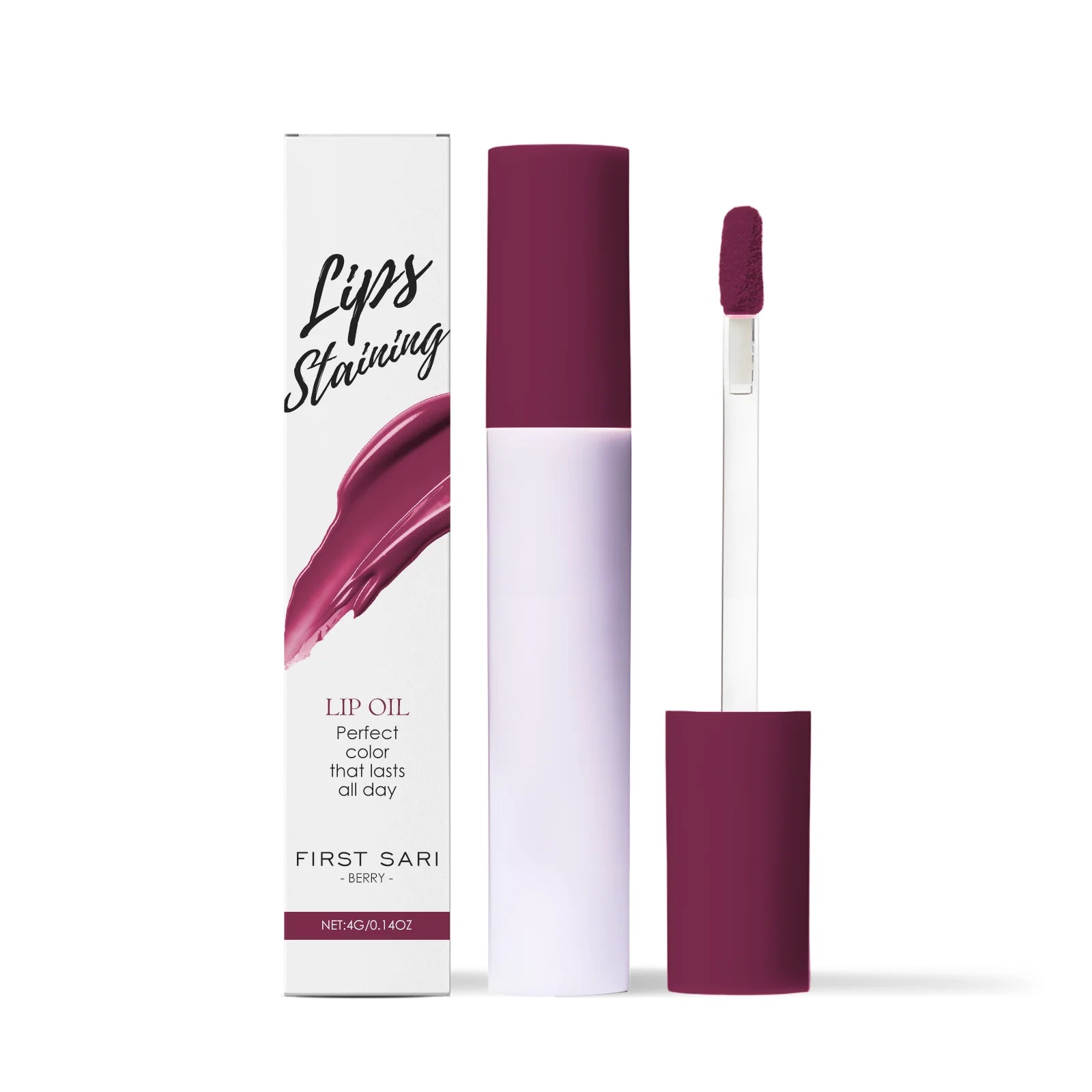 Lips Staining Mirror Lip Oil Gloss Long-Lasting Moisturizing Waterproof Non-stick Cup Makeup Lip Cosmetics Sexy Lips Plumper Qme FIRST SARI