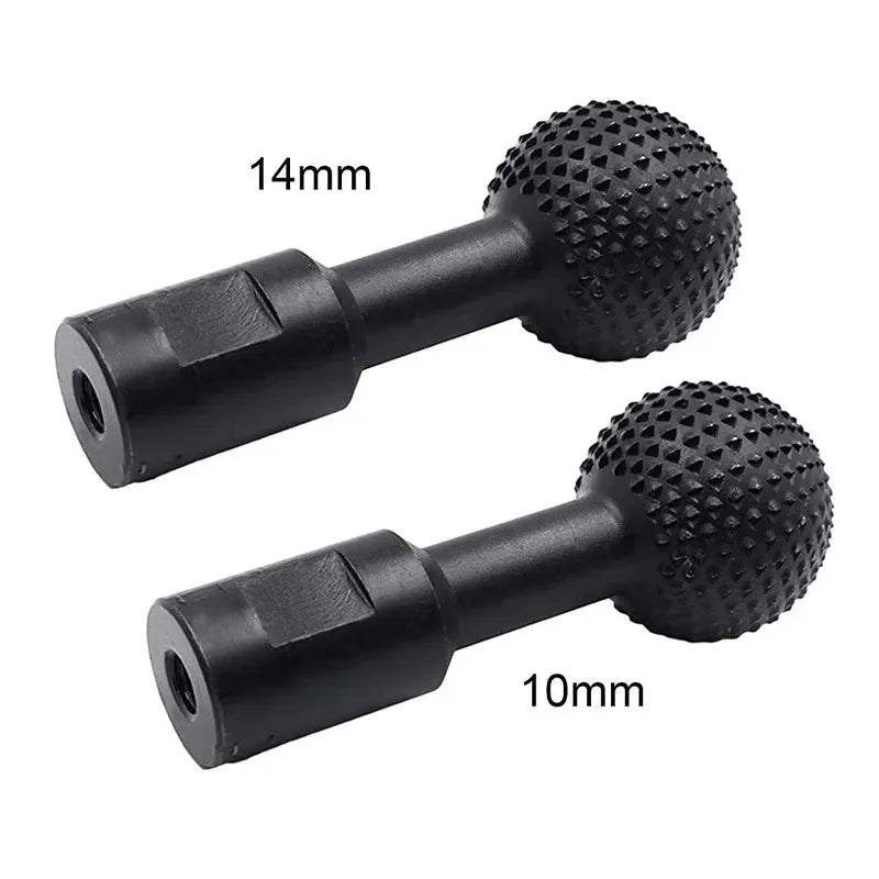 40MM angle grinder spherical spindle rotating wood carving polishing engraving drill ball chisel grinding woodworking tool Qme