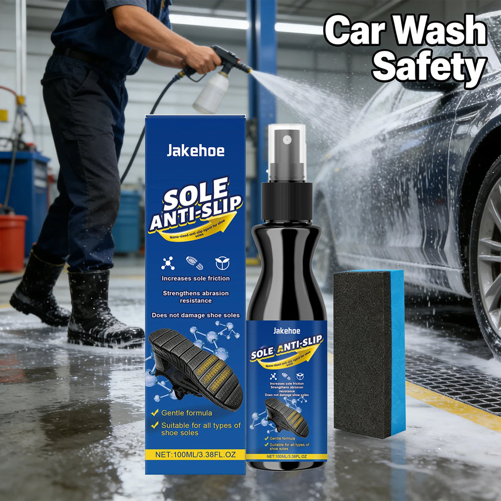 Sole Anti Slip Spray Increasing Sole Friction Strengthen Abrasion Resistance Not Damage Shoes Waterproof Shoe Anti-Skid Agent Qme