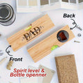 Level Tool Bottle Opener Engraved Above Rest Novelty Dad Husband DIY Qme 1Pc best DAD ever