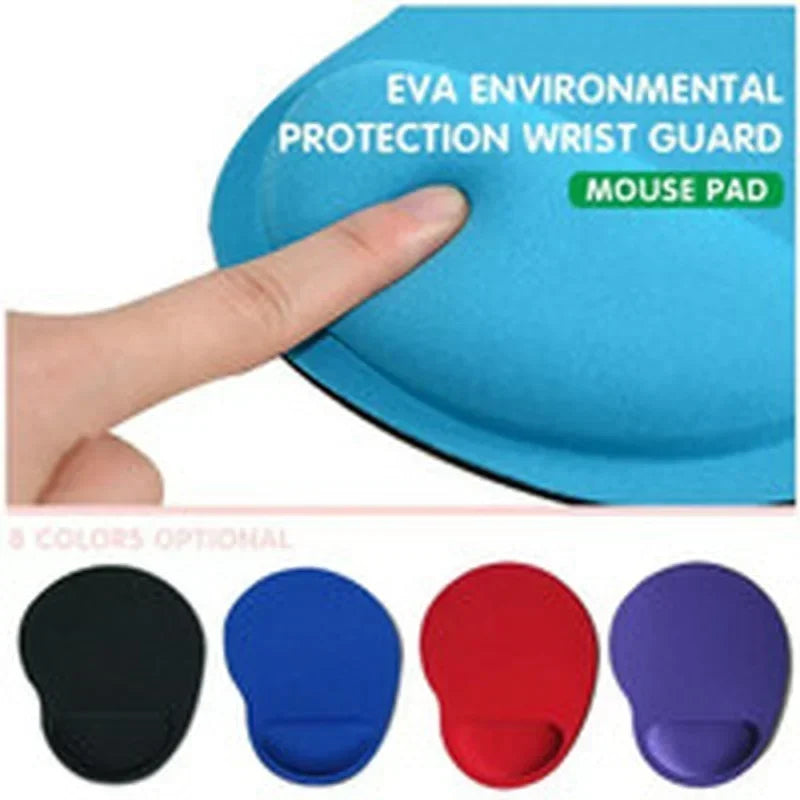 EVA Memory Foam Mouse Pad Soft Wrist Rest Anti Slip Mat Office Gaming Computer Desk Accessories Qme