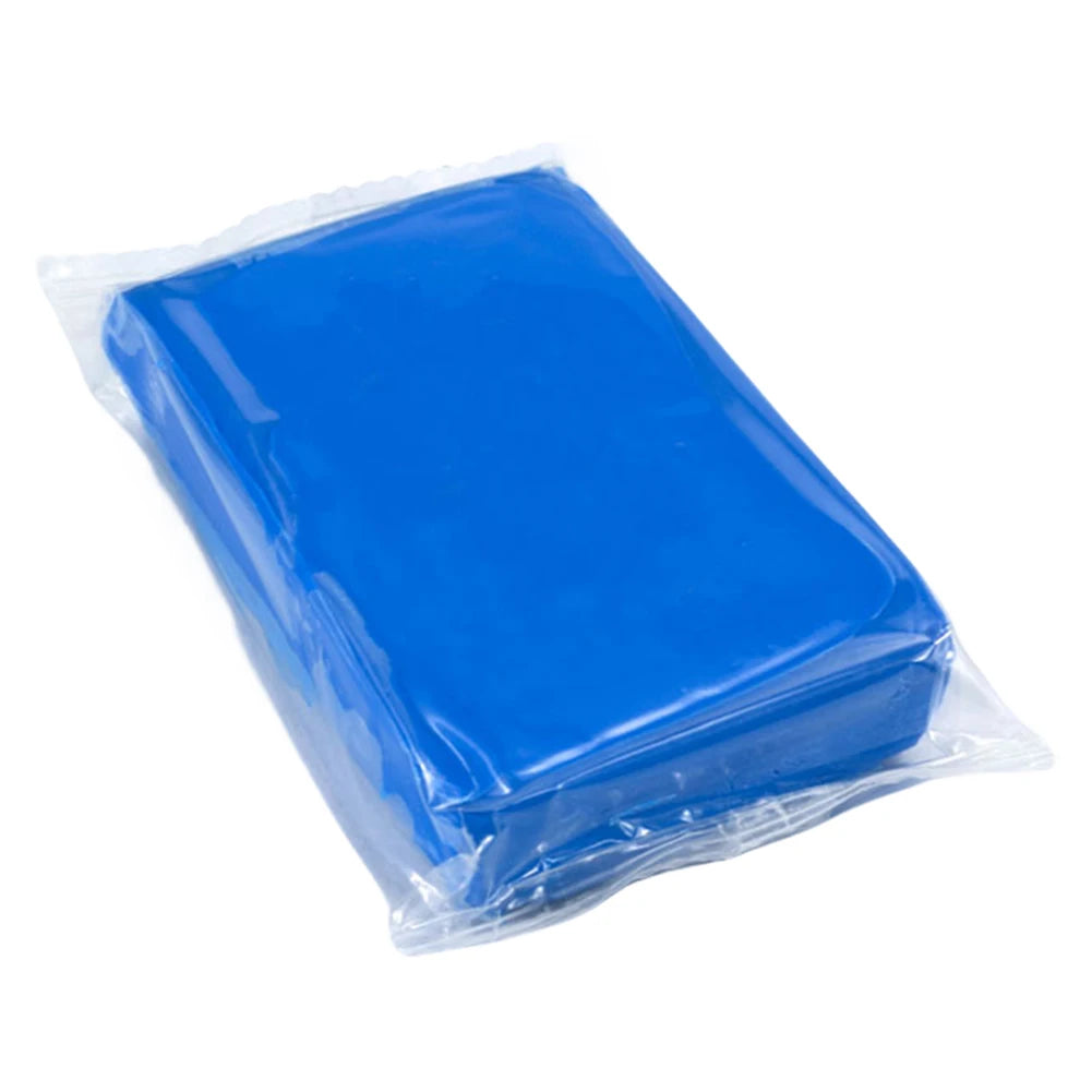 Blue Car Plasticine Car Detailing Cleaning Magic Clay Bar Auto Washing Super Clean Car Paint Maintenance Cleaning Supplies Qme 1PCS