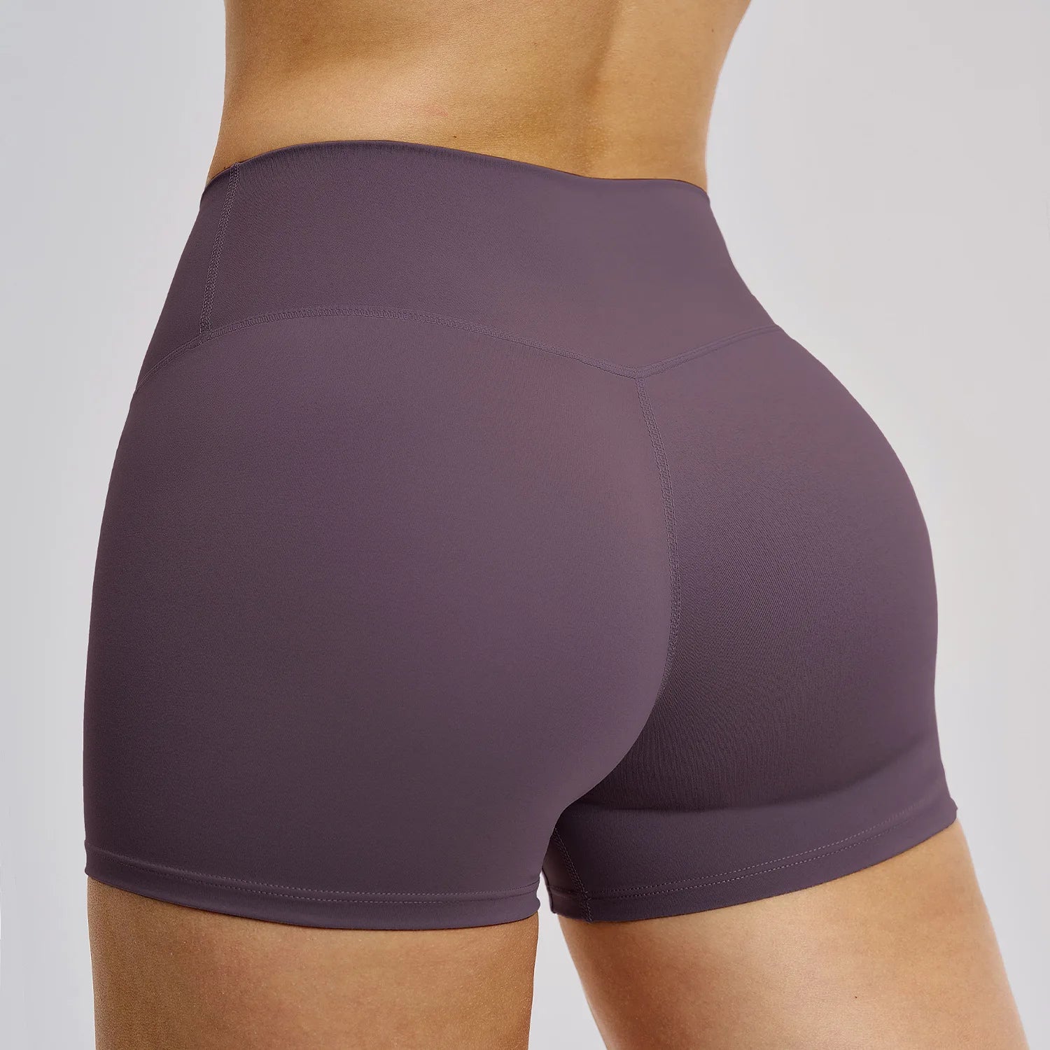 Women's Summer Shorts Low Waist Seamless Gym Yoga Running Stretch