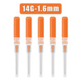 50/5PCS Disposable Piercing Needles Sterilized Body Surgical Steel Piercing Needles For Ear Nose Navel Nipple Piercing Tools Qme 14G 10PCS