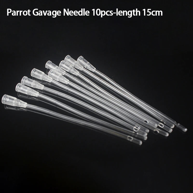 About 8 12 Silicone Soft Tube Parrot Little Bird Oral Gavage Needle Qme 10pcs 15cm