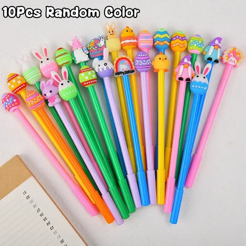 1 5 Easter Cartoon Silicone Rabbit Gel Pen Cute Writing Students Qme A3