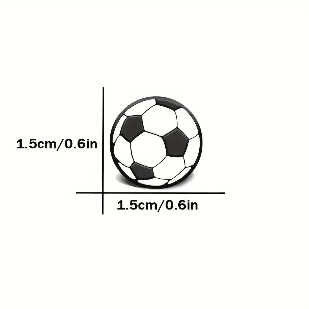 4-6-8pcs Soccer Ball Thumb Grips for PS5/PS4/Xbox, Anti-Slip Controller Analog Stick Covers Qme