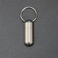 Mini Waterproof Stainless Steel Sealing Bottle Outdoor EDC Survival Qme one size
