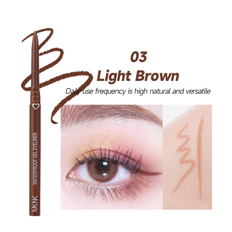 Waterproof Matte Eyeliner Pen Quick Dry Long-lasting Smooth Qme 03