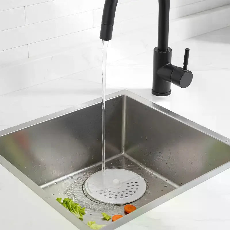 Rotatable Anti-odor Drain Cover Hair Filter Sink Sewer Lid Holes Qme