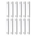 New Magnetic Window Screen Clip Prevention Insect Door Window Screen Netting Fixation Buckle Free-Drilling Installation Clip Qme White 12pcs