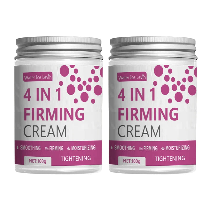 4 in 1 Firming Cream with Ginger, Aloe Vera and Coffee Extracts - Moisturizing Body Firming Cream for Abdomen, Arms and Legs Qme 2Pcs