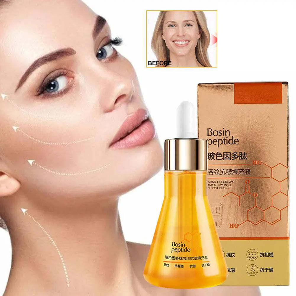 Polypeptide Face Serum Anti-wrinkle Lightening Skin Deep Hydration Qme
