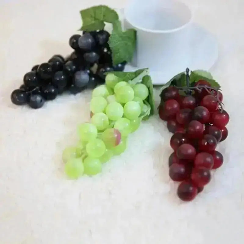 Artificial Grapes A Bunch Of Grapes Plastic Fakes Fruit Food Home Decor Decoration Artificial Fruit Fakes Fruits Decoration Qme