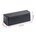 Plastic Wallet Holders Safe Money Boxes Cash Organizer Car Storage Qme Black