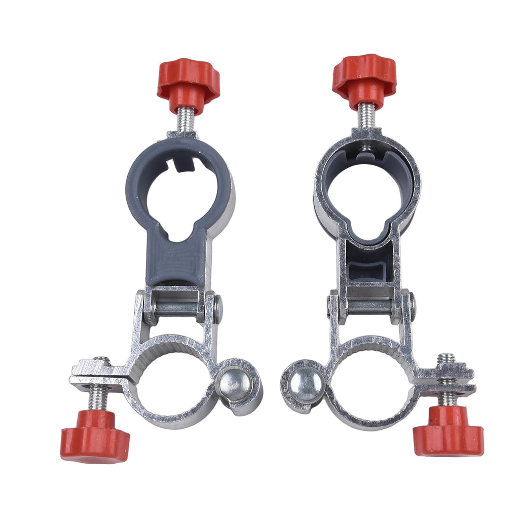 2Pcs Fixed Clip Brackets Clip On Mount Umbrella Hole 25mm For Garden Chair Parasol Patio Balcony Deck Umbrella Holder Qme foldable