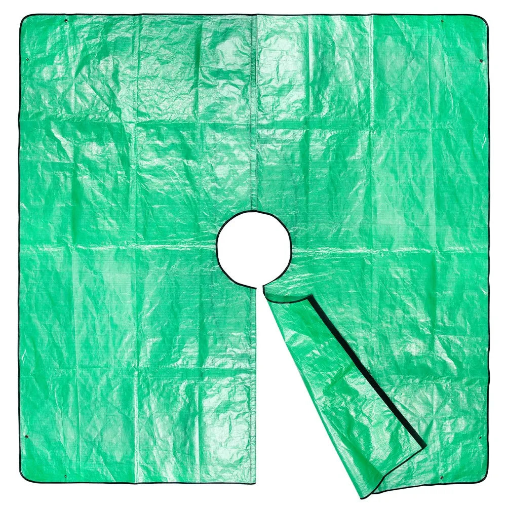Plant Trimming Tarp Outdoor Leaf Storage Mat Easy Clean Garden Blanket Pruning Cleanup Mat Foldable Garden Tarp Qme