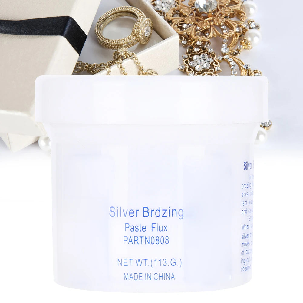 Brazing Powder Gold Silver Brazing Flux Powder Welding Jewelry Making Processing Powder (Brazing Powder) Jewelry Brazing Powder Qme