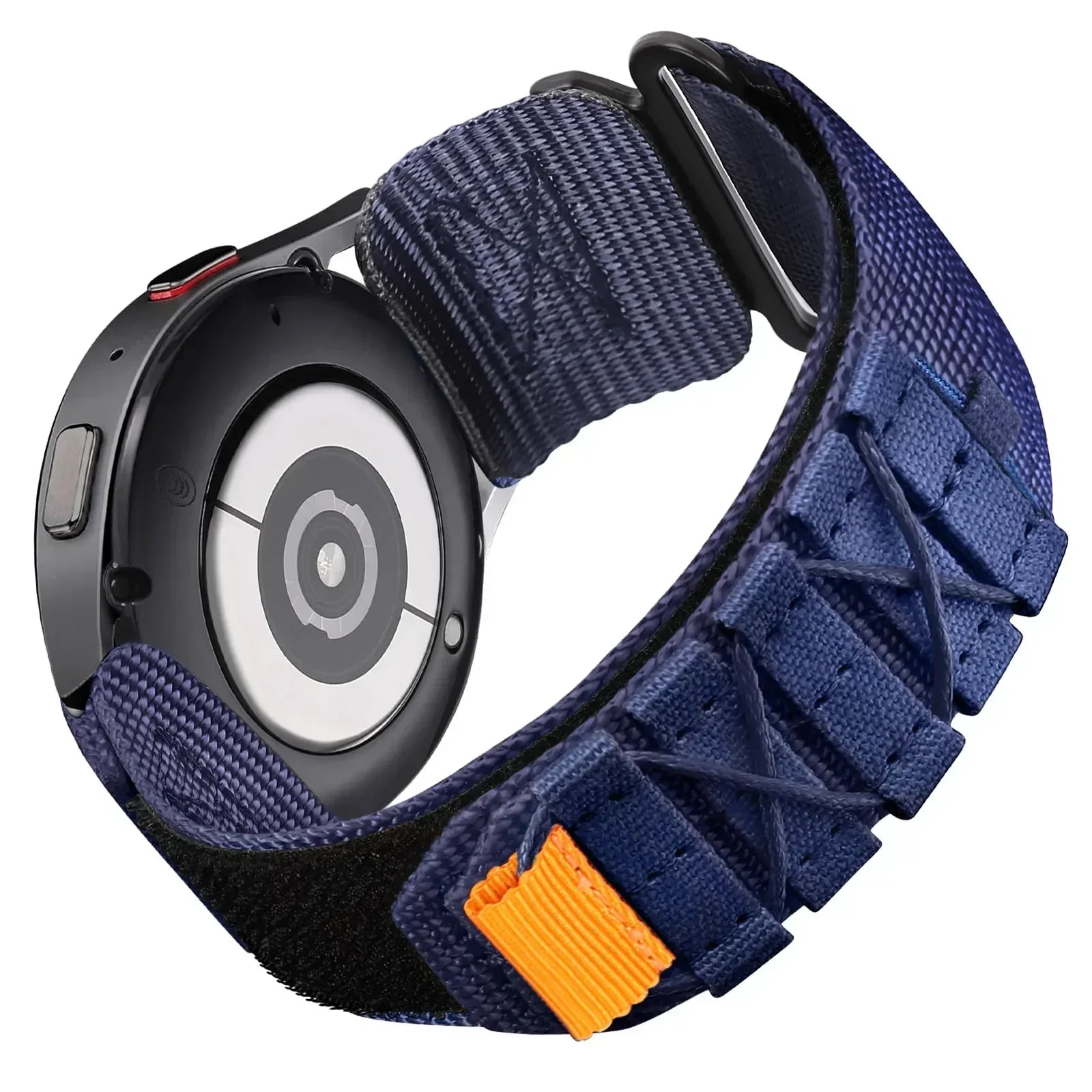 20mm 22mm Nylon Strap For Huawei watch GT4 46MM GT3 PRO 43mm/GT2 42mm GTS/GTR Sport Band for Samsung Galaxy 4/5/6 Classic 5pro Qme Blue 20mm