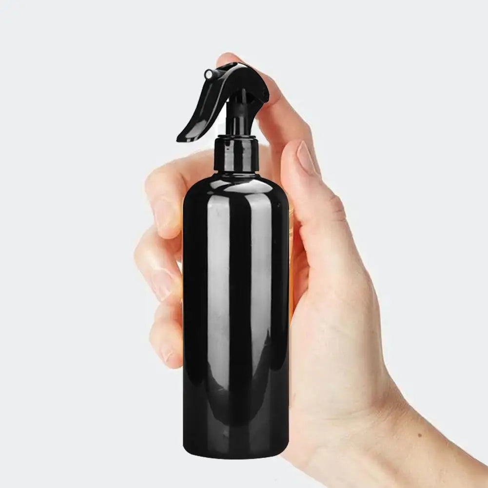 Hairdressing Spray Bottle Empty Refillable Bottles Plastic Black Dispenser Salon Water Sprayer Barber Hair Care Tools 300ML Qme