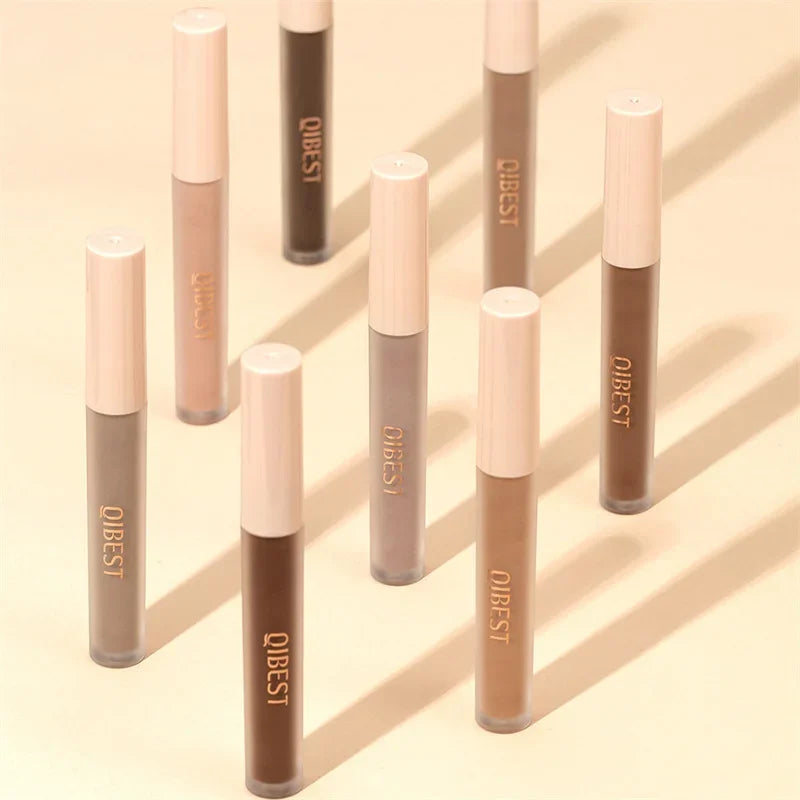 8 Colors Matte Nude Eye Bronzer Liquid Eyeshadow Waterproof Long Lasting Eye Shdaow Natural Cheek Contour Woman Makeup Cosmetic Qme
