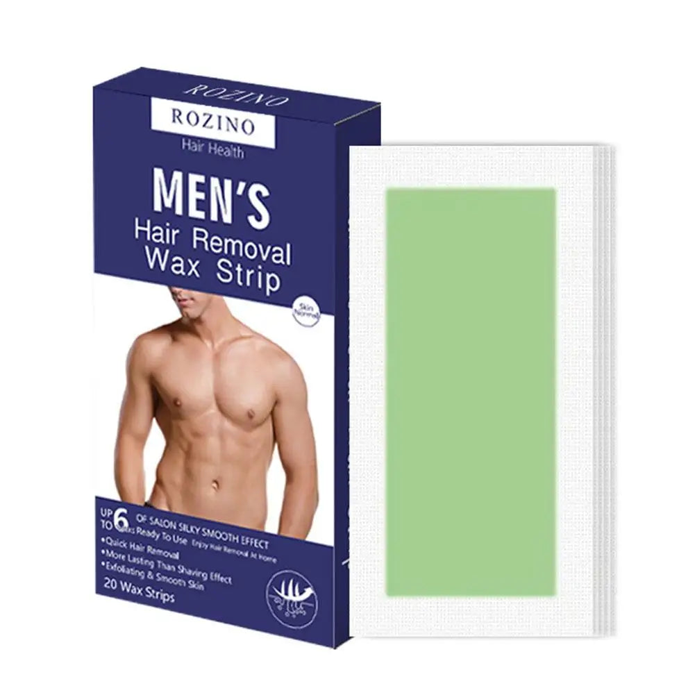 20stick Professional Hair Removal Wax Strips For Summer Depilation Double Sided Cold Wax Paper For Leg Body Face Useful M1U7 Qme