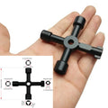 1 Multifunction Electrician Plumber Utility Cross Switch Wrench Qme Default Title
