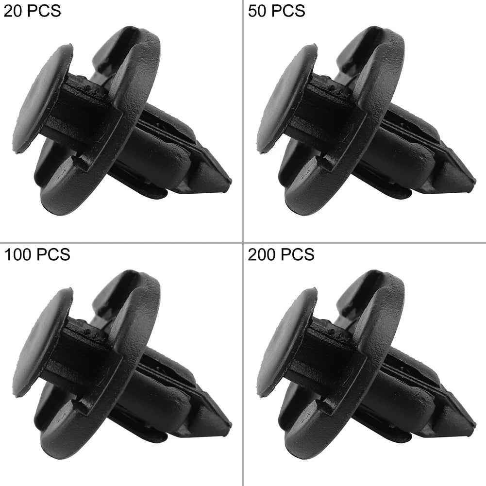 Bumper Trim Clips Wheelarch Fastener Interior Bumper Mud Guard Trim Clips Fastener Kit for Versa Qme