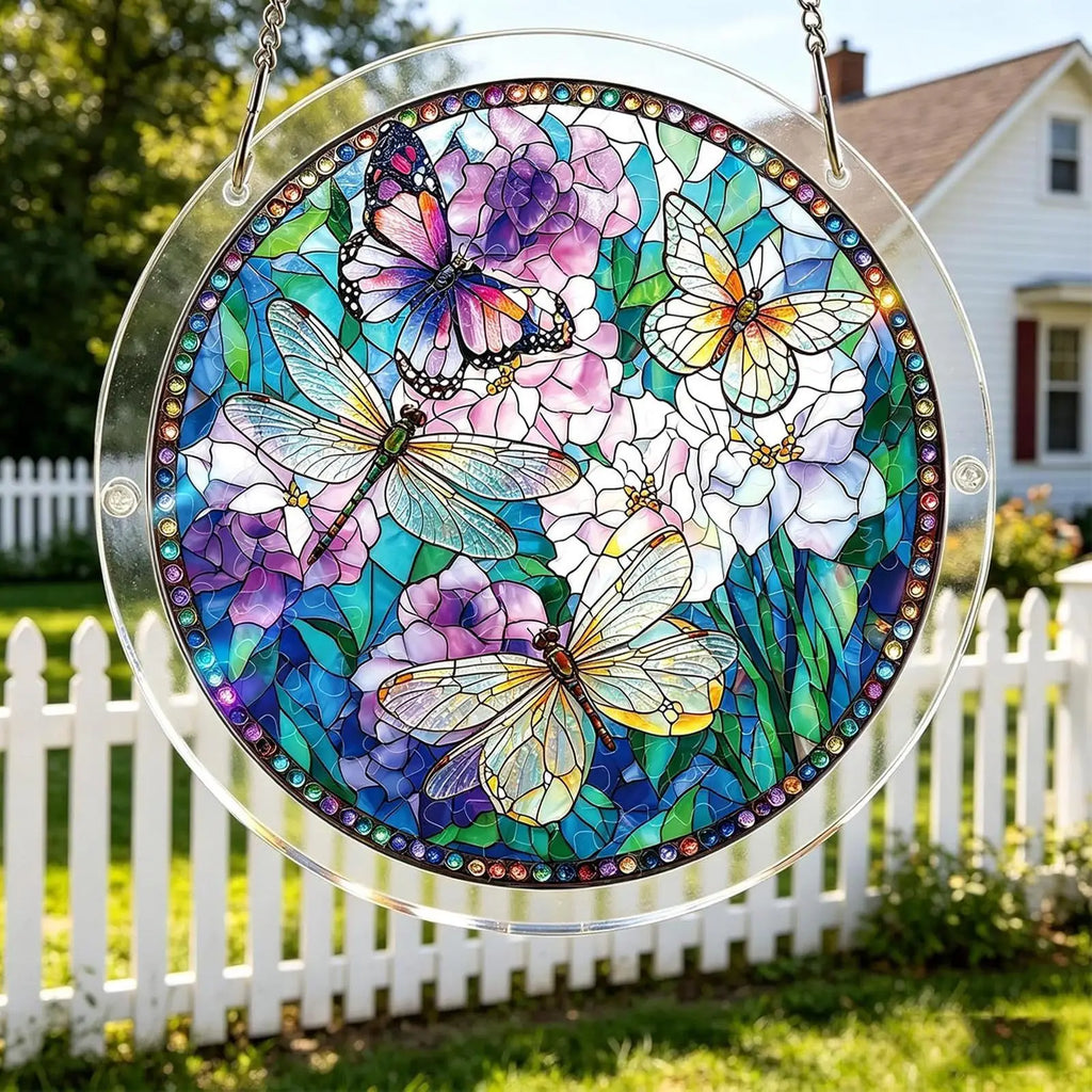 Rainbow Maker Acrylic Puzzle Aesthetic Light Catcher Tree Ornaments Qme