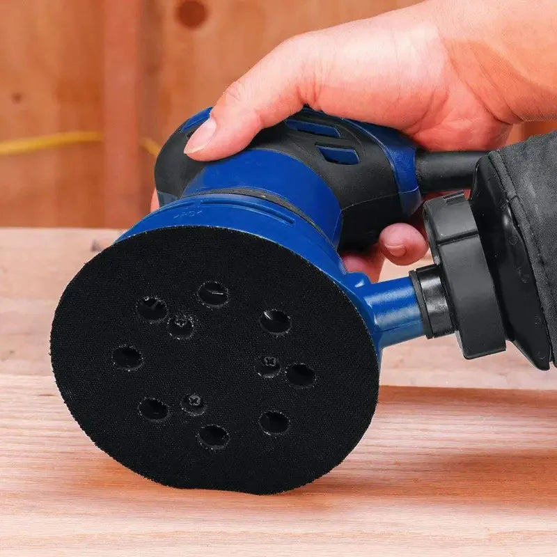 125mm 5 Inch 8 Hole Sander Pad Disc Abrasive Polished Back Pad Sander Polishing Disc For Woodworking Tools And Accessories Qme