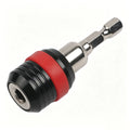 1 Pc Quick Change Adapter Bit Holder 60mm Hex Shank Quick Coupling 1/4"Electric Holder Drill Chuck Adapter Qme Default Title