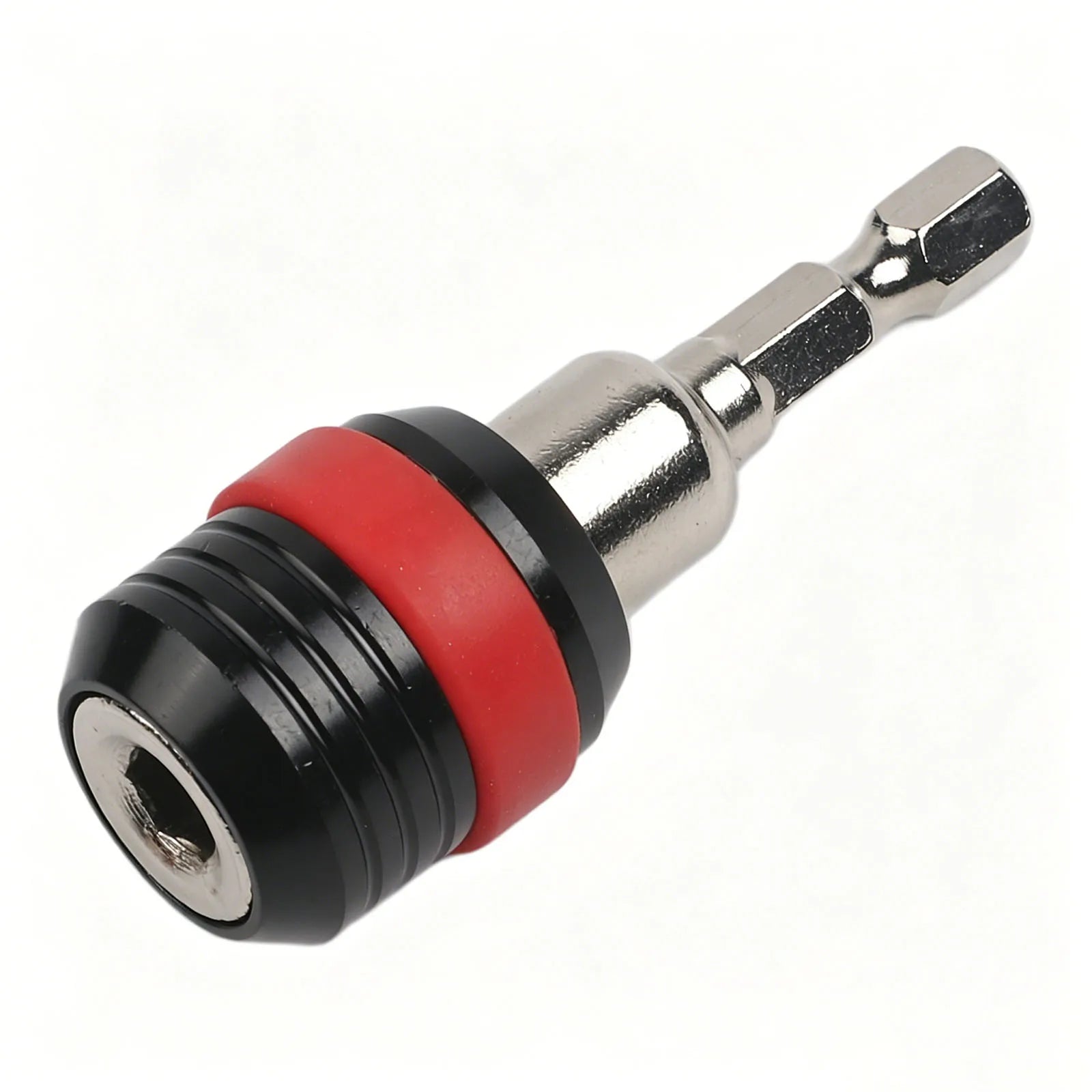 1 Pc Quick Change Adapter Bit Holder 60mm Hex Shank Quick Coupling 1/4"Electric Holder Drill Chuck Adapter Qme Default Title