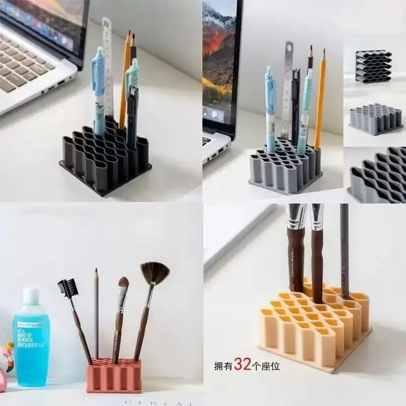 Ointment Holder Desktop Stand Silicone Material Cosmetics Storage Qme