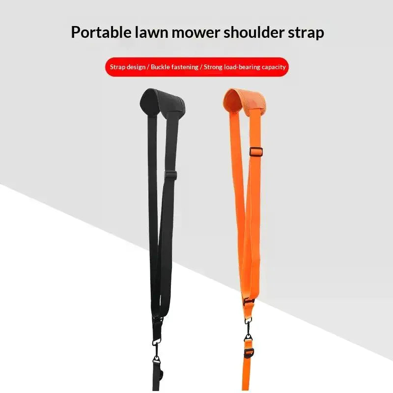 Adjustable Lawn Mower Backpack Straps Nylon Padded Belt Shoulder Strap Harness For Brush Cutter Trimmer Brush Cutter Accessories Qme