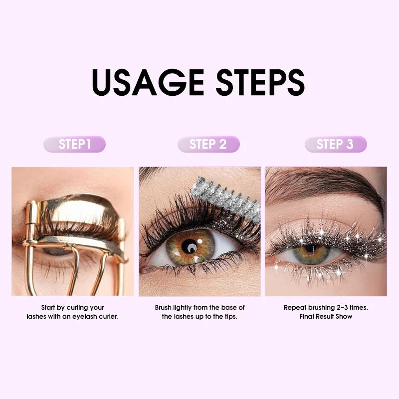 Shiny Eye Black Waterproof Sweat Resistant Durable Formula Creates Qme