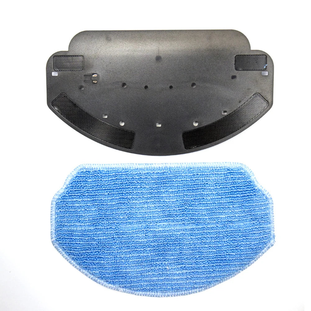 Replacement Parts Mop Bracket Pads Kit For MAMNV BR150 BR151 Robot Vacuum Replacement Cleaning Mop Pad Parts" Qme 1 Mop Bracket 1 Rag
