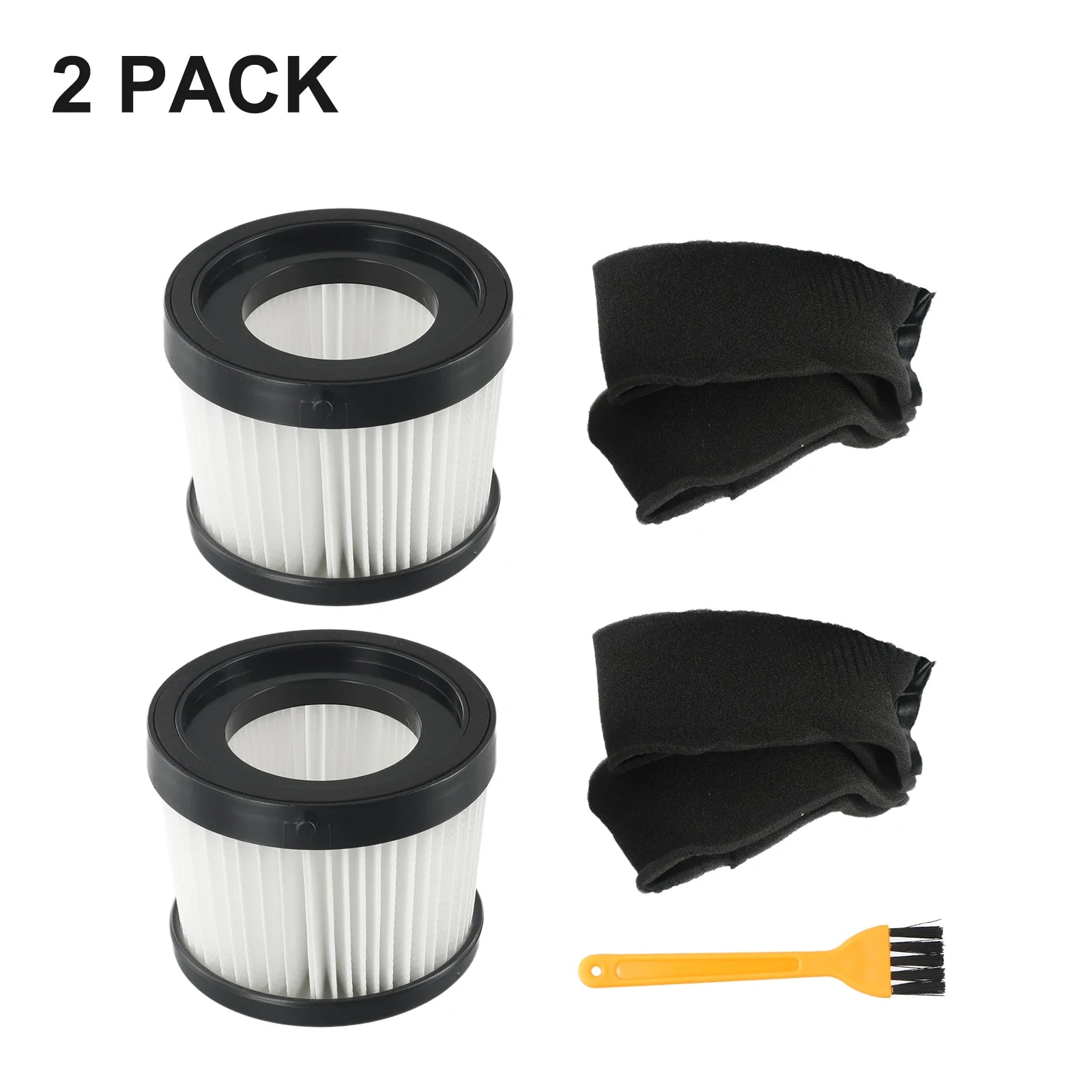 2/4pcs Filter Foam Sleeve Filters Brush For DEWALT DCV5011H DCV501HB Series Cordless Handheld Vacuum Cleaner Qme